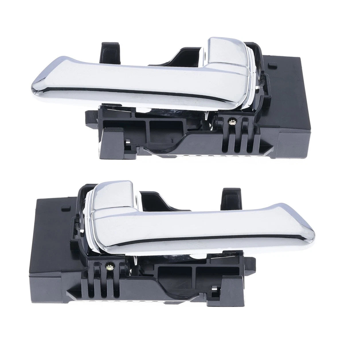 Set of 2 Chrome Inner Door Handles for Holden Rodeo (2003–2008)