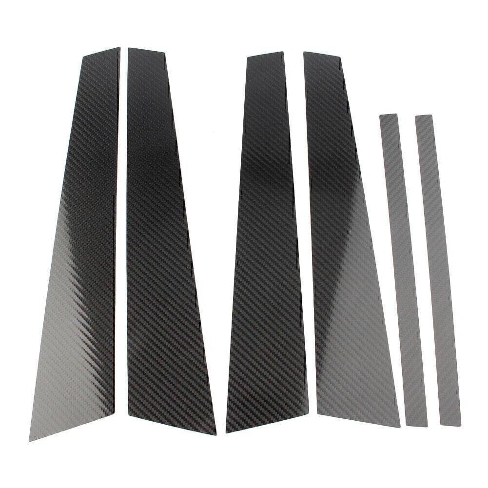 Carbon Fiber B Pillar Trim Covers for BMW 5 Series (2011-2017)