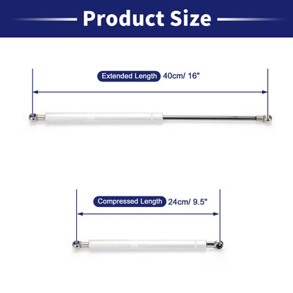 1 Pc Lift Support Strut Gas Spring for RV (16 Inch, 89Lbs/400N)