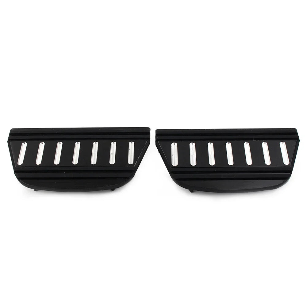 Black Rear Floorboard Foot Peg Insert for Harley Softail Electra Glide