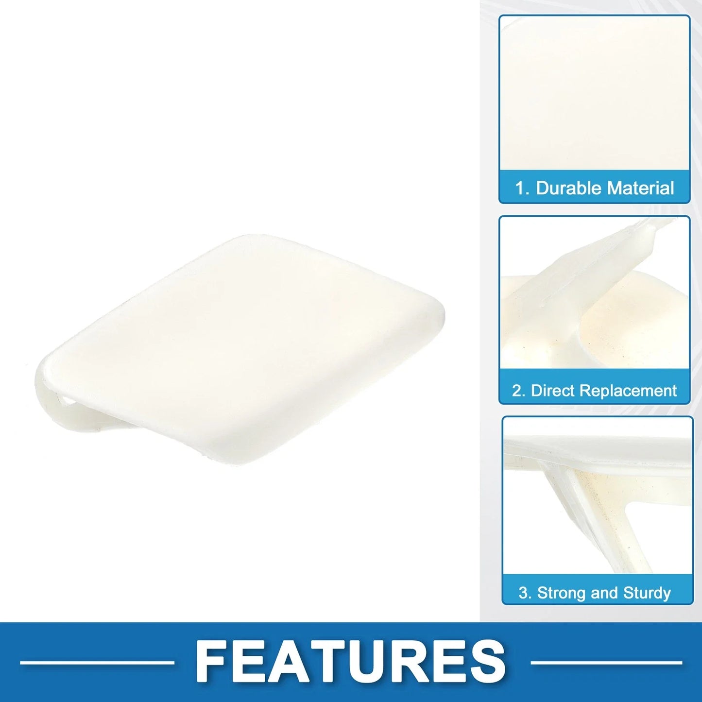 Front Right Washer Nozzle Cover Cap for BMW 428i Unpainted (2014-2016)