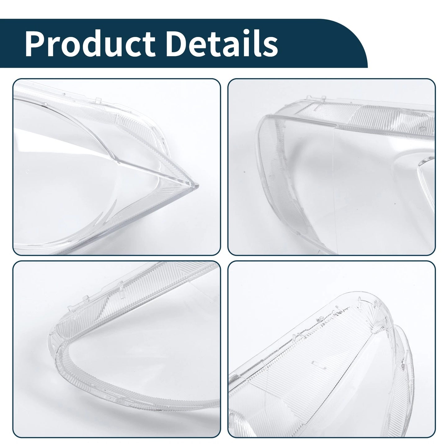 1 Pc Headlight Lens Cover for Honda Civic (2006–2011) No. 33101SNAA02