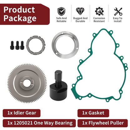 Starter Clutch Idler Gear Kit for Polaris RZR Turbo S (2018–2023)