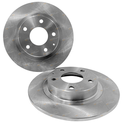 2X Rear Disc Brake Rotors for Mazda 6 (2012–2019) Sedan Wagon