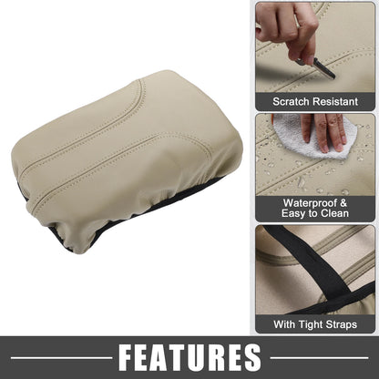 Armrest Cover Trim for Nissan Rogue (2014–2020) Beige