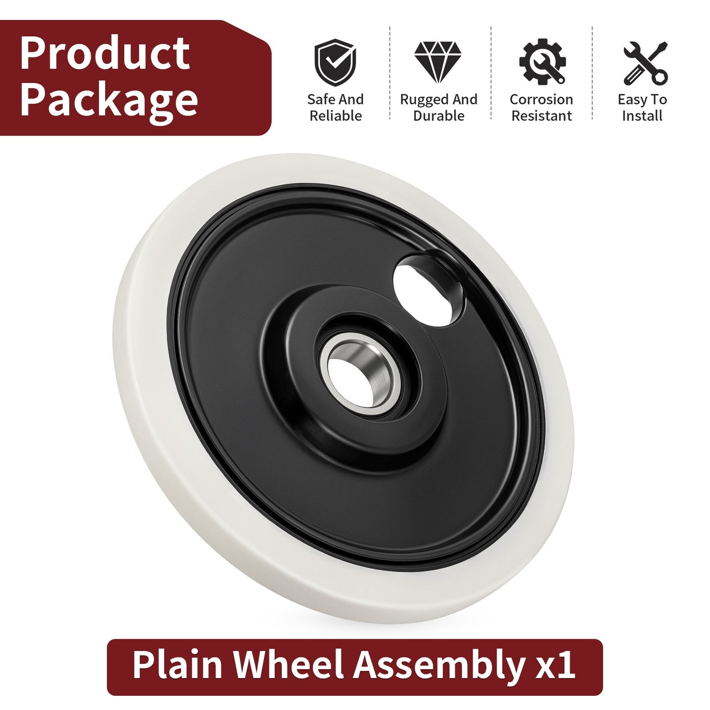 Wheel Assembly for Polaris Snowmobile 600 800 850 (2010–2023)