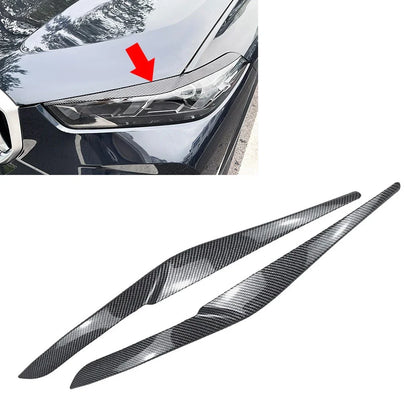 Headlight Eyebrow Eyelids Cover Trim for BMW X5 X6 G05 G06 (2023-2025)
