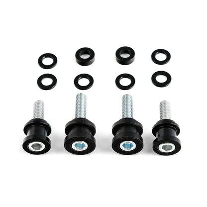 Black Docking Hardware Kit for Harley Softail Fat Boy Breakout (2018-2025)