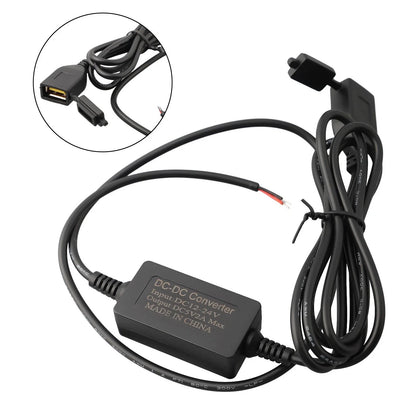 Motorcycle Charger Power Supply Adapter for Motorcycle Electronics Accessories
