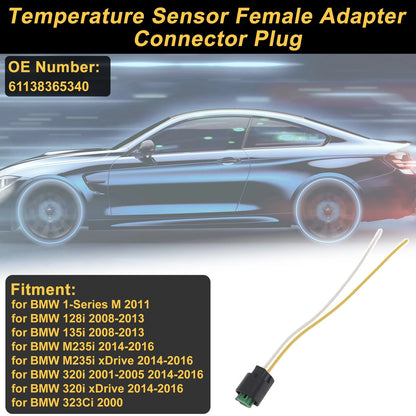 2 Pin Temperature Sensor for BMW 1-Series M (2011) No. 61138365340