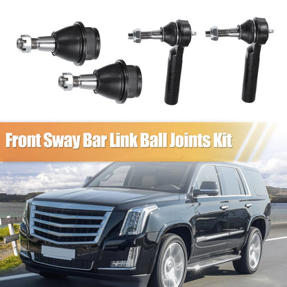 Set of 4 Front Lower Ball Joints No.K6541/ES800223 for Cadillac Escalade (2007–2009)