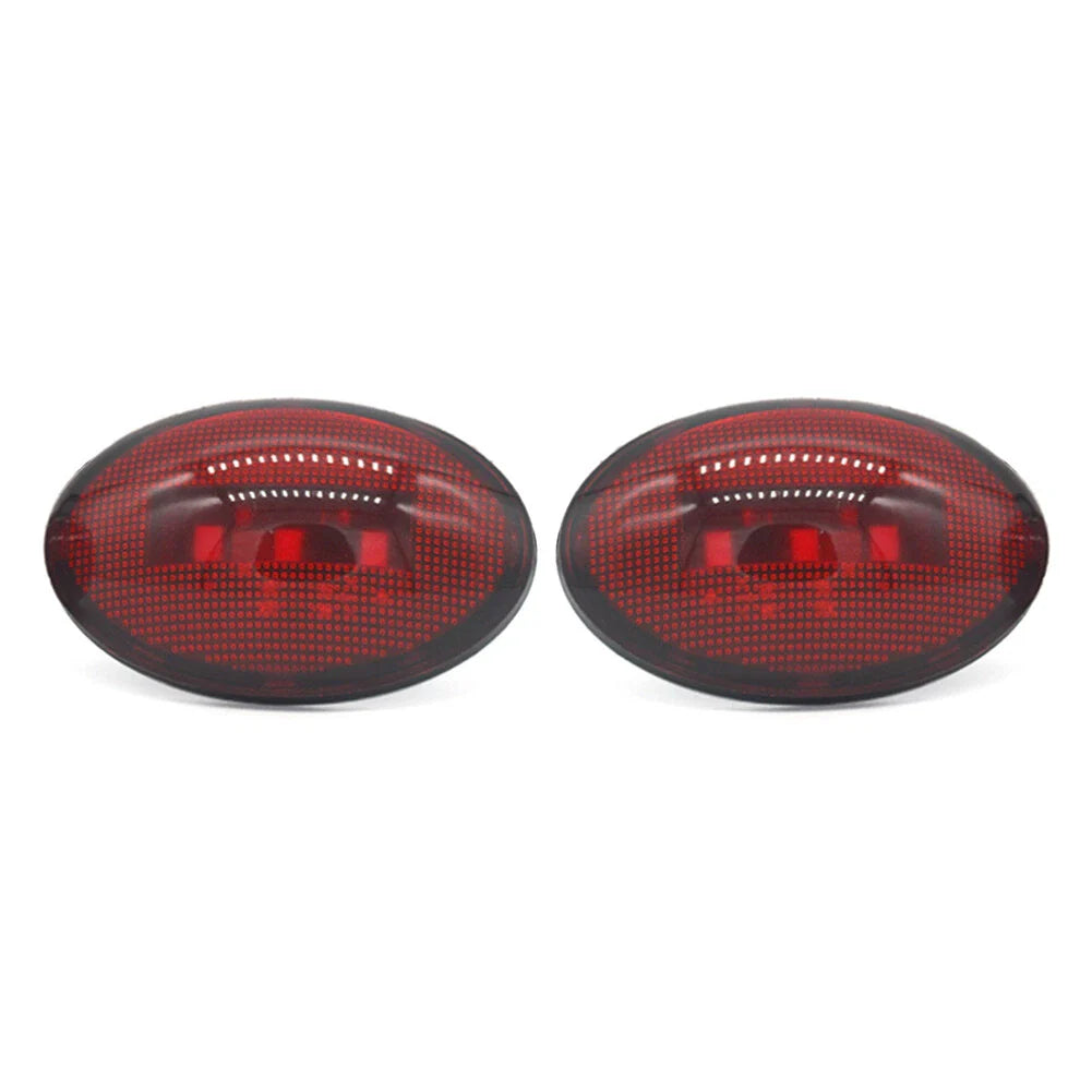 3 x LED Oval Side Marker Lights for Car Bus Truck Camper Motorhome Pickup