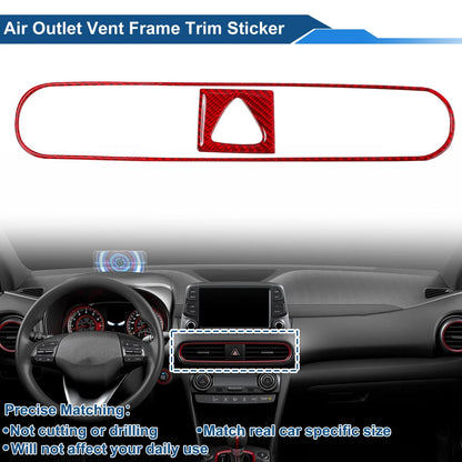 Air Condition Outlet Vent Trim Cover Frame for Hyundai Kona (2018–2023)