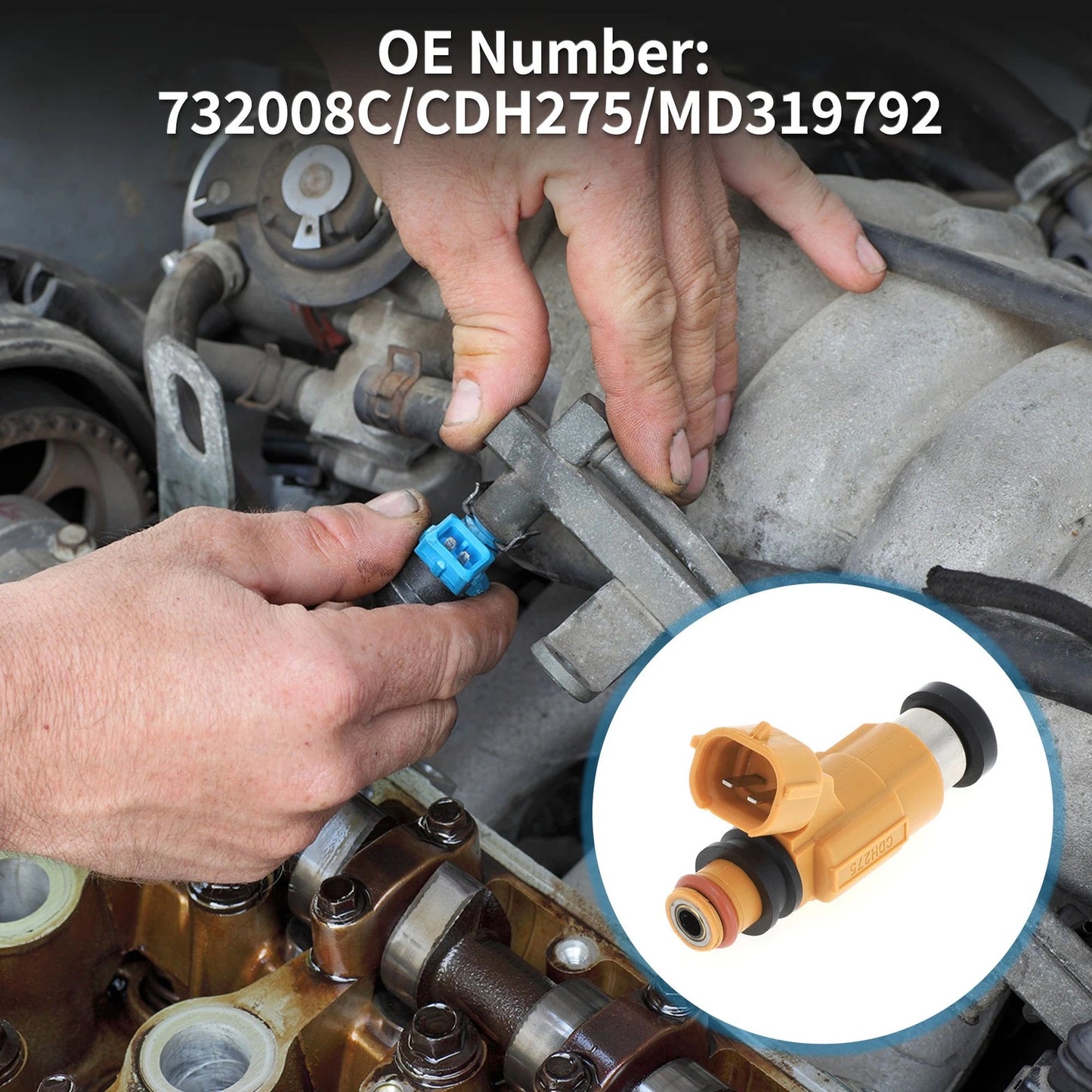 Fuel Injector No. 732008C/CDH275 for Mitsubishi Diamante (1997–2004)