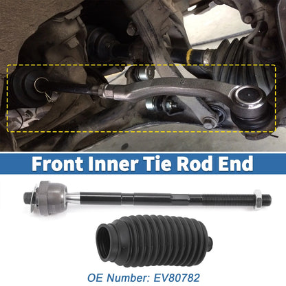 Set of 4 Front Inner Tie Rod End Links for Jeep Grand Cherokee (2005–2010) EV80782