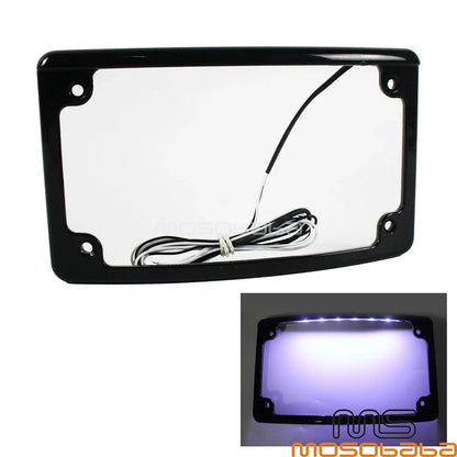Mini LED F&R Turn Signal Tail Light License Plate Holder for Harley Sportster