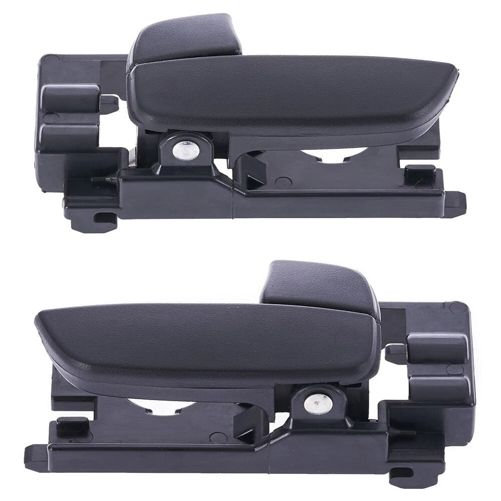 Set of 2 Black Inner Door Handles for Hyundai Accent (2005–2009)