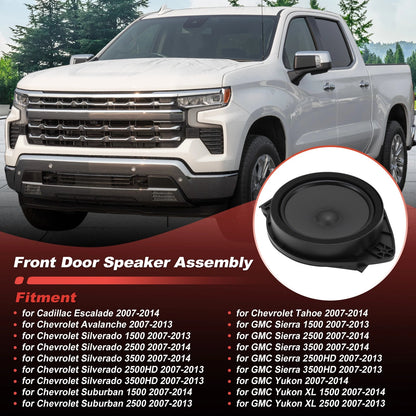 Front Door Speaker 25852236 for Chevy Silverado, GMC Sierra 1500, 2500