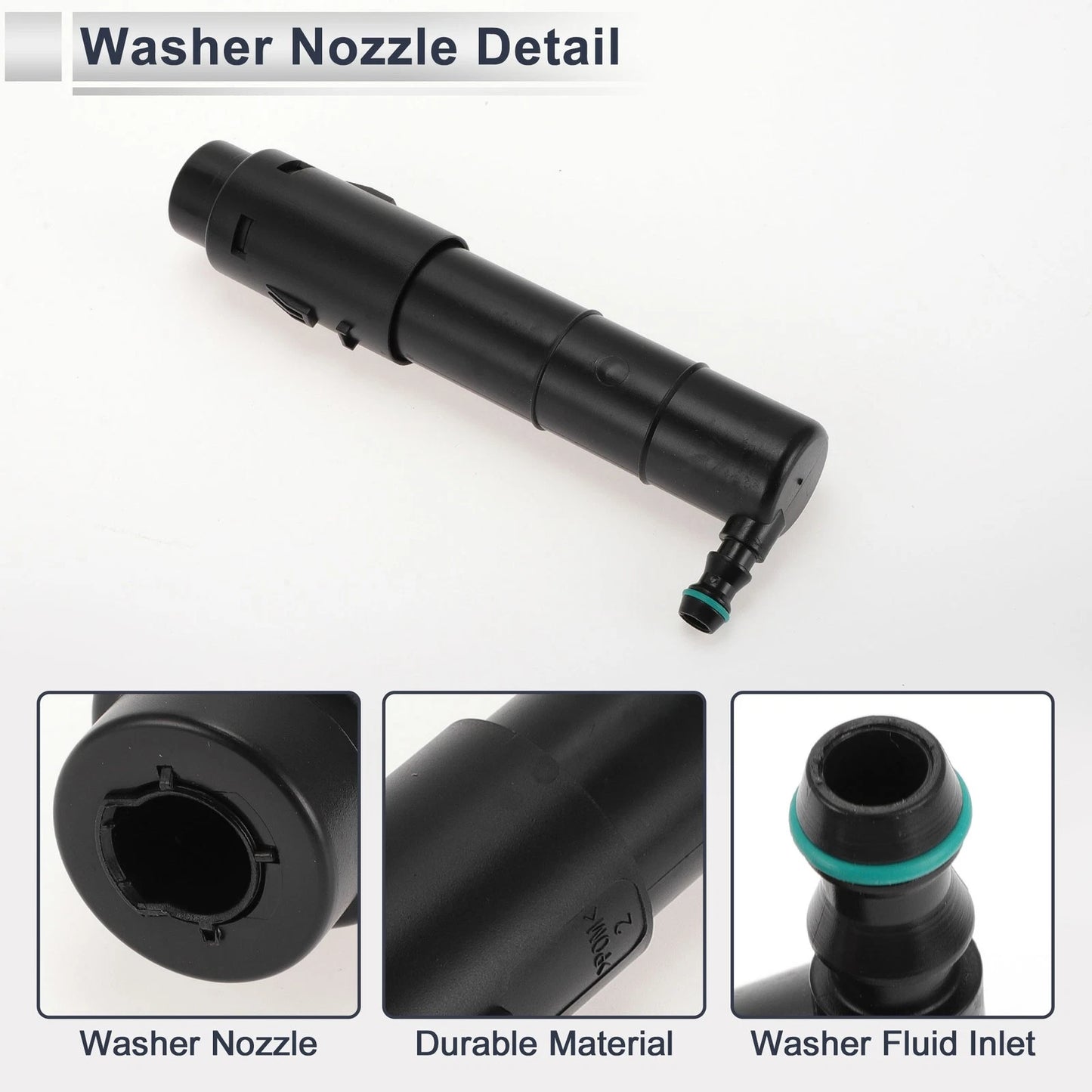 Headlight Washer Nozzle for Porsche (1995–2005) No. 95B955978 1Pc