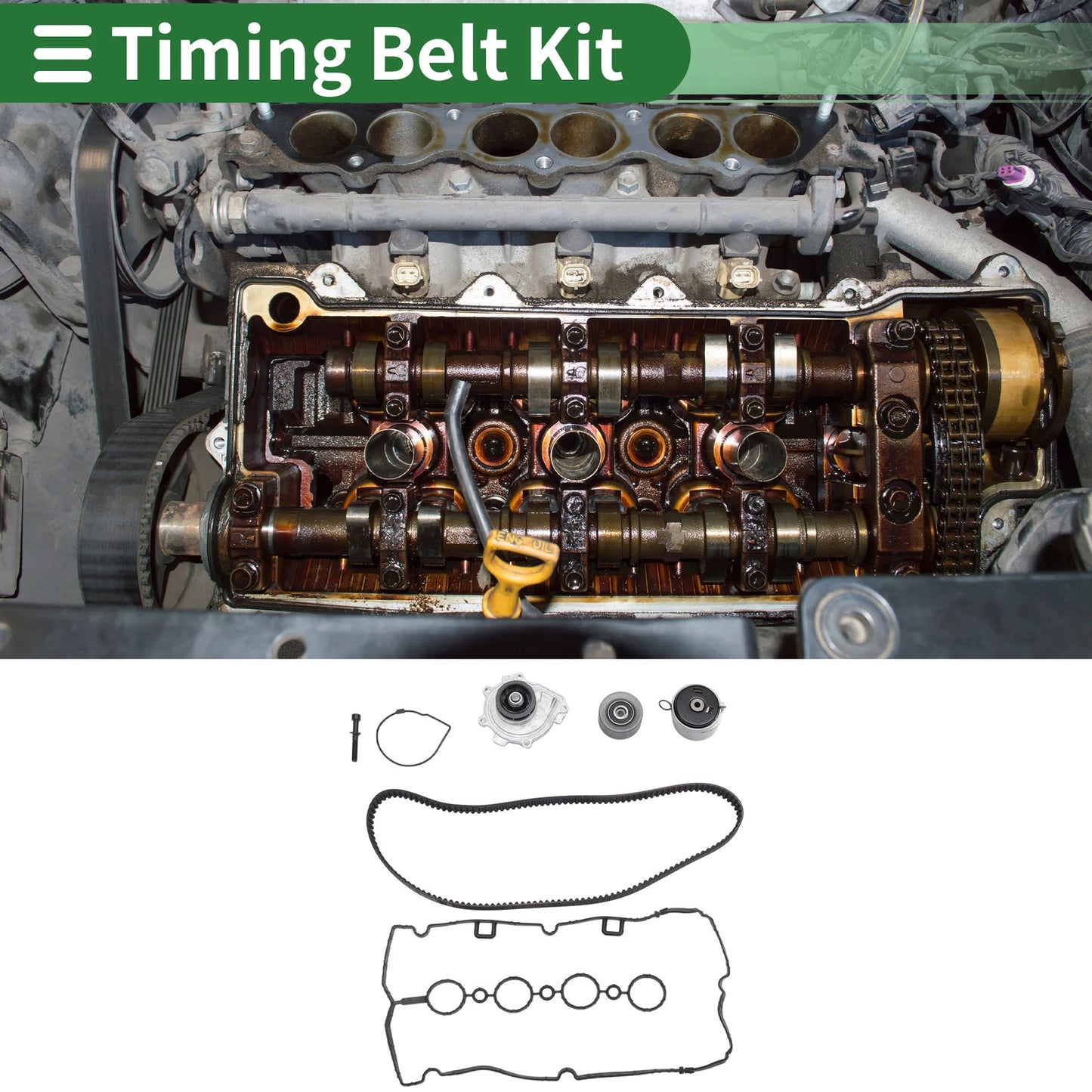 Timing Belt Kit No.TCKWP338 for Chevrolet Cruze 2.0L (2014–2015)