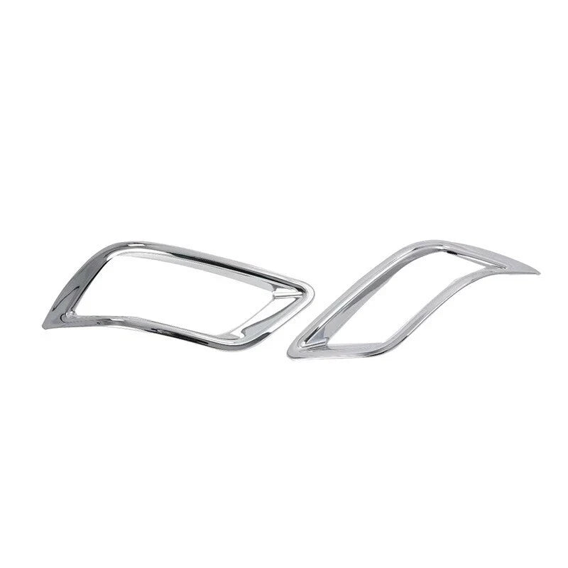 2 x Chrome Tail Rear Fog Light Cover Trim Decor for Subaru Forester (2019–2023)