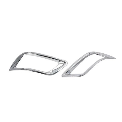 2 x Chrome Tail Rear Fog Light Cover Trim Decor for Subaru Forester (2019–2023)