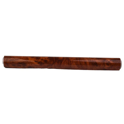 1x Glossy Wood Grain Vinyl Car Wrap Roll Sticker Decal DIY 30x124CM Maroon