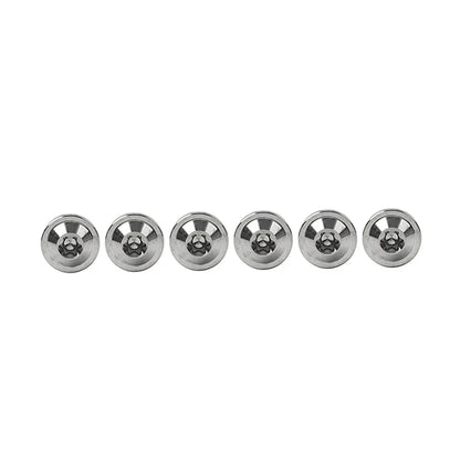 6 x Titanium Alloy M6x25mm Torx Head Bolts for Bike Motor