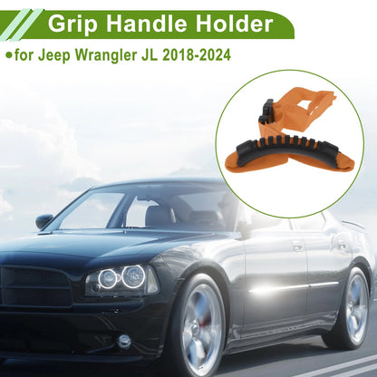 Roll Bar Grab Handles for Jeep Wrangler JL (2018–2024) - Orange