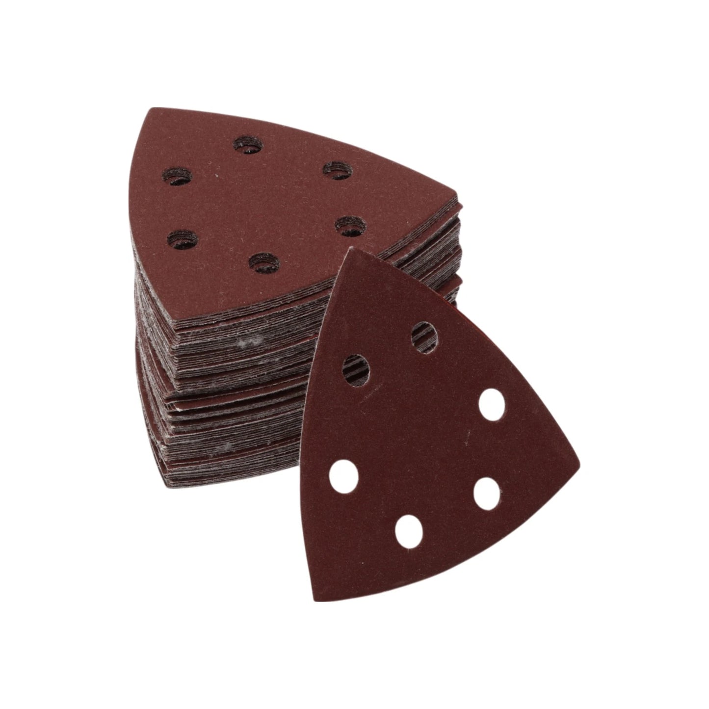 Set of 80 Mouse Sander Sandpaper Pads 90x90mm 320 Grit