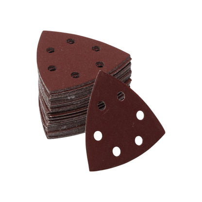 Set of 80 Mouse Sander Sandpaper Pads 90x90mm 320 Grit