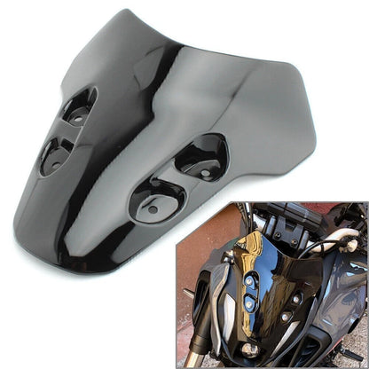 Windshield Wind Deflector for Yamaha MT07 (2021–2022) Black
