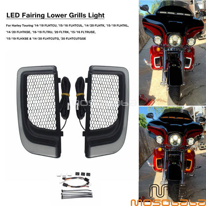 LED Turn Signal Lights for Harley Touring Glide FLHTK (2015-2020)