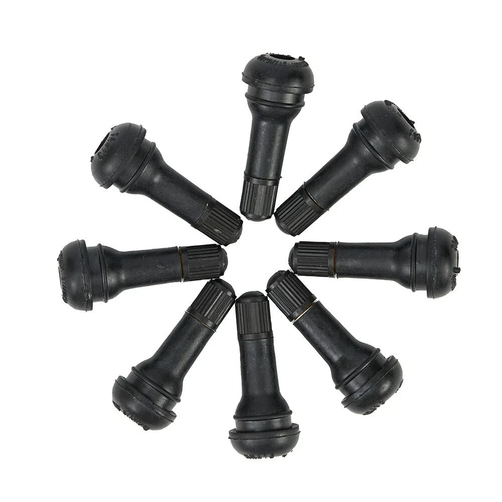 Snap-In Rubber Valve Tool Set 10 Pack for Tubeless Tyres