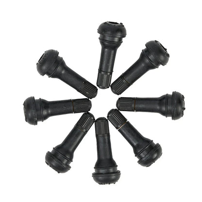 Snap-In Rubber Valve Tool Set 10 Pack for Tubeless Tyres