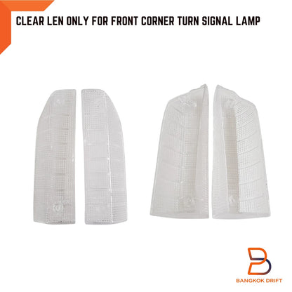 CLEAR Lens Front Corner Turn Signal Light for Toyota Hilux Ute (1978-1983)