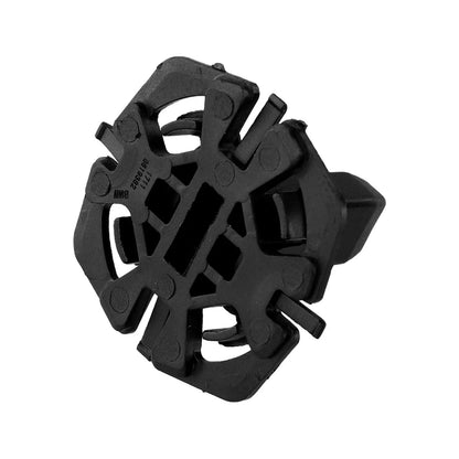 Fastening Securing Clip 2 x ABS Black Clip