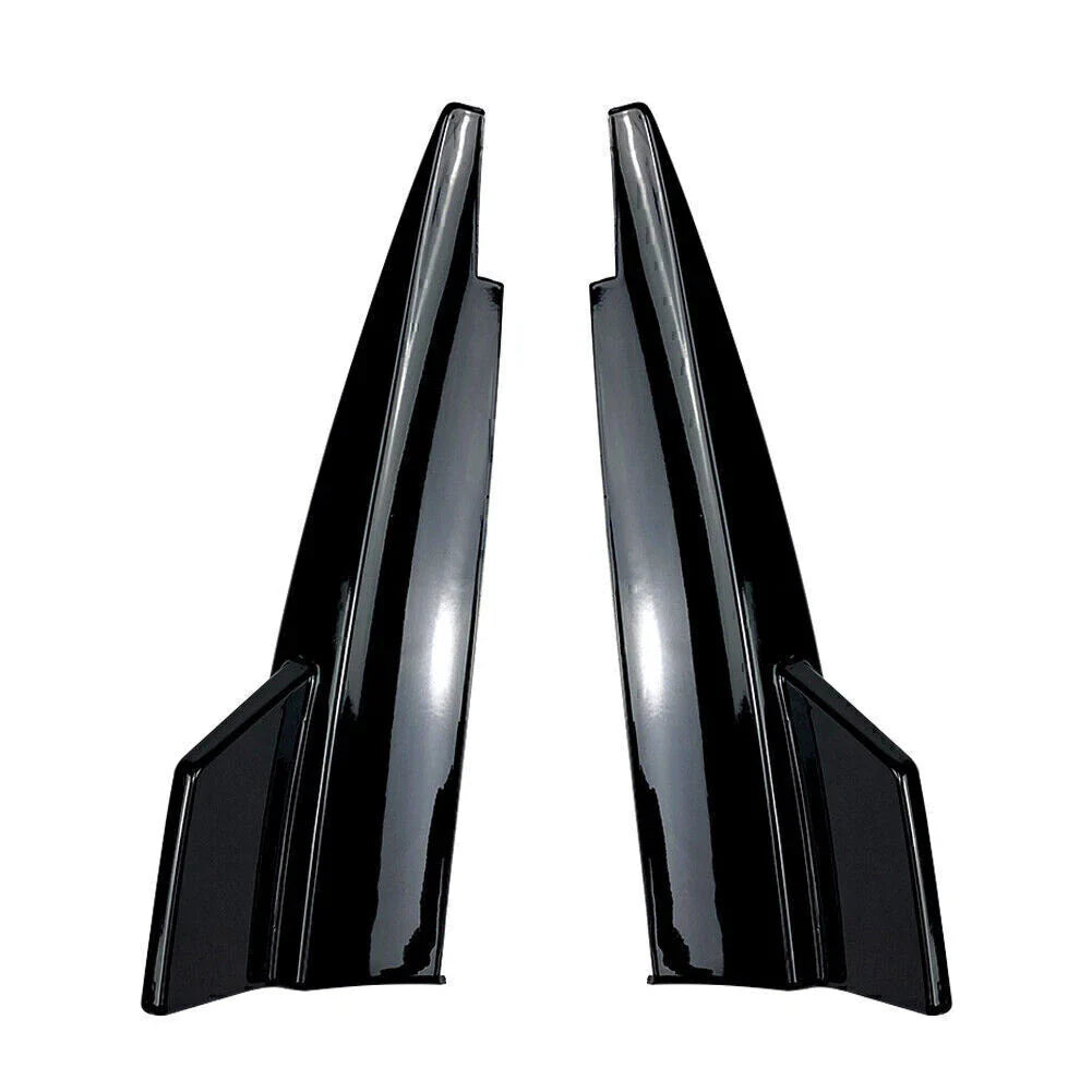 Black Rear Bumper Splitter Side Vents for Mercedes CLA-Class (2013-2019)