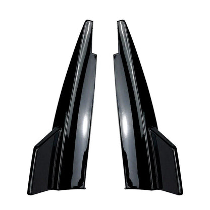 Black Rear Bumper Splitter Side Vents for Mercedes CLA-Class (2013-2019)