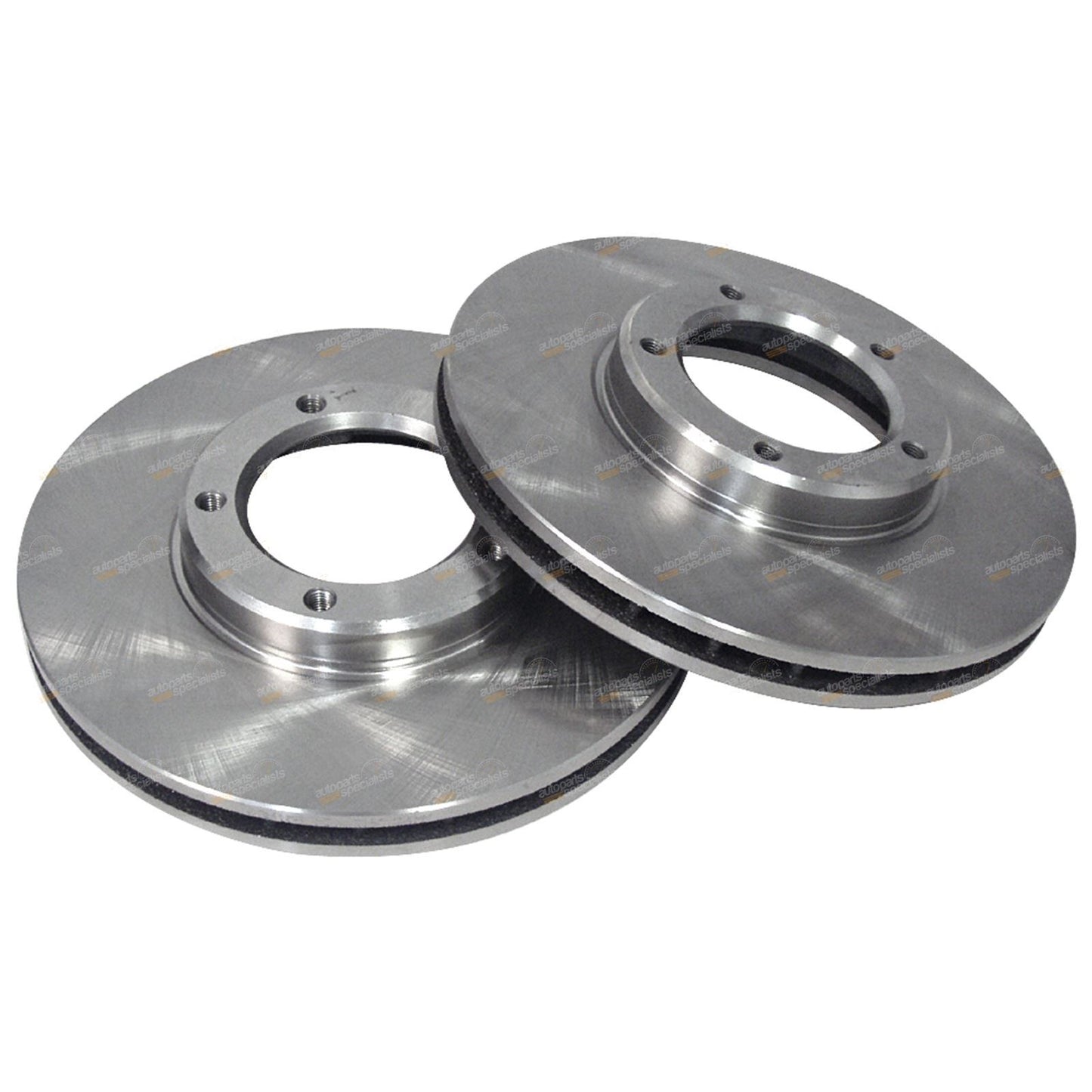 2 Front Disc Brake Rotors for Mazda 626 GD GV Wagon (1988–1992)