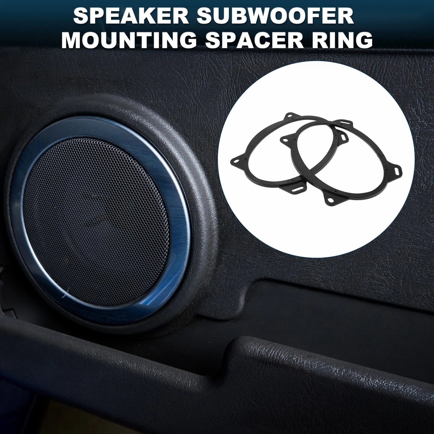 2X Speaker Spacer Ring for Toyota Corolla (2003–2013)