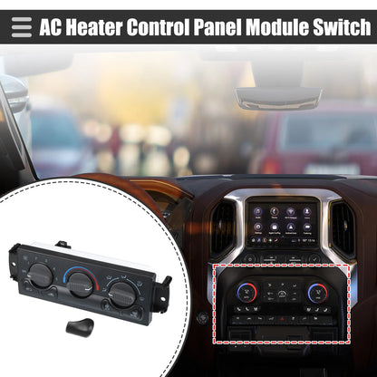 HVAC A/C Heater Climate Control Panel for Chevrolet Silverado 1500 (1999–2002)