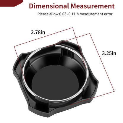 2 Center Hub Wheel Caps for Polaris RZR XP 1000 / XP 4 1000 (2024–2025)