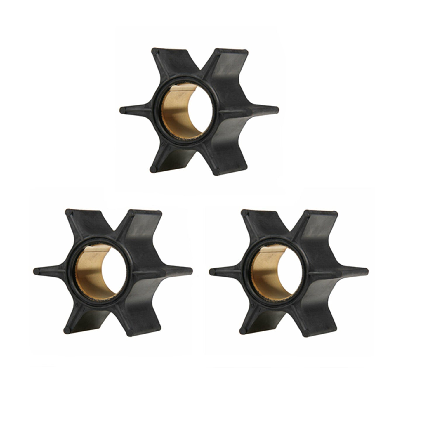Set of 3 Water Pump Impellers for Mercury Outboard (75-150 HP)