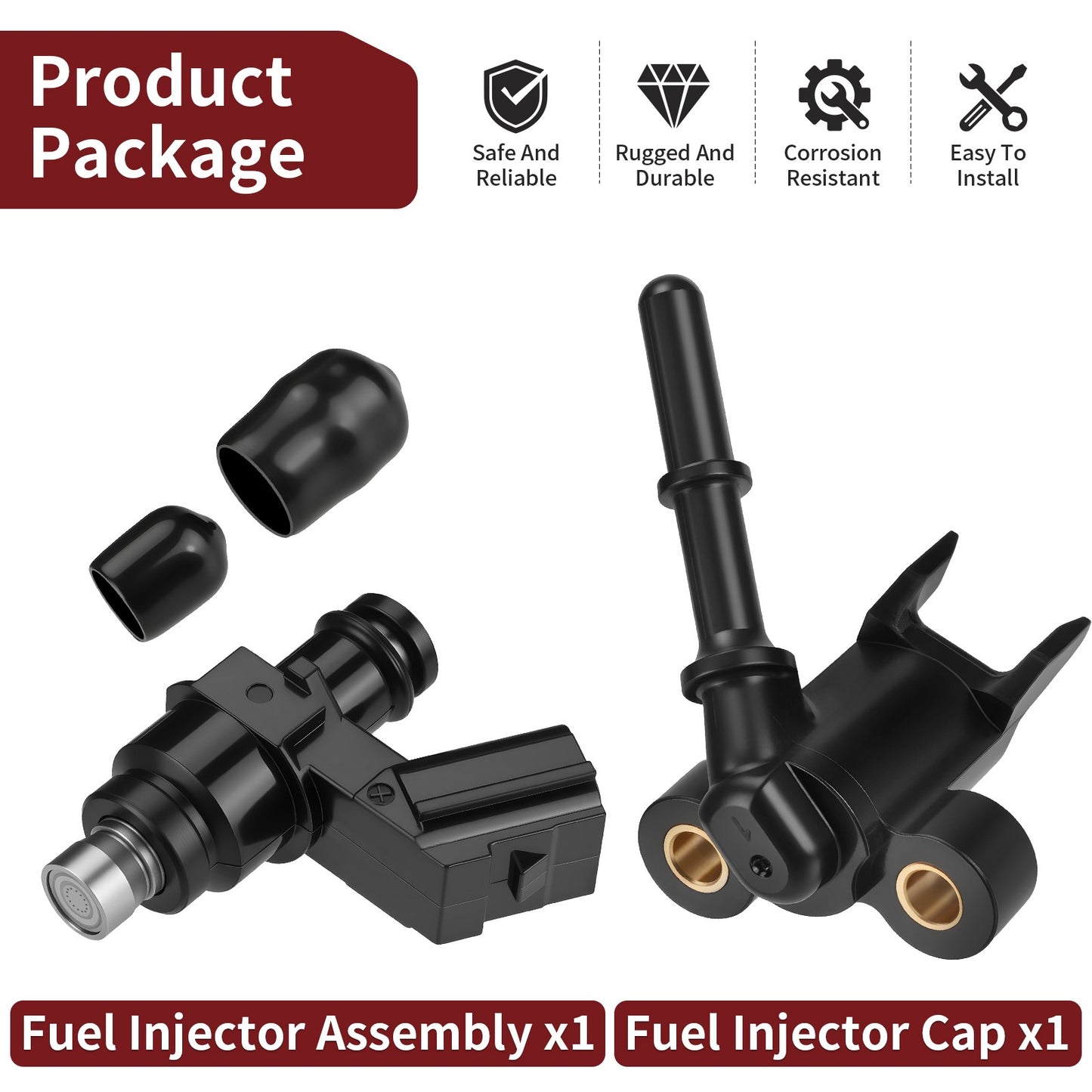 Fuel Injector Set for Honda Foreman Rubicon 500 (2015–2019)