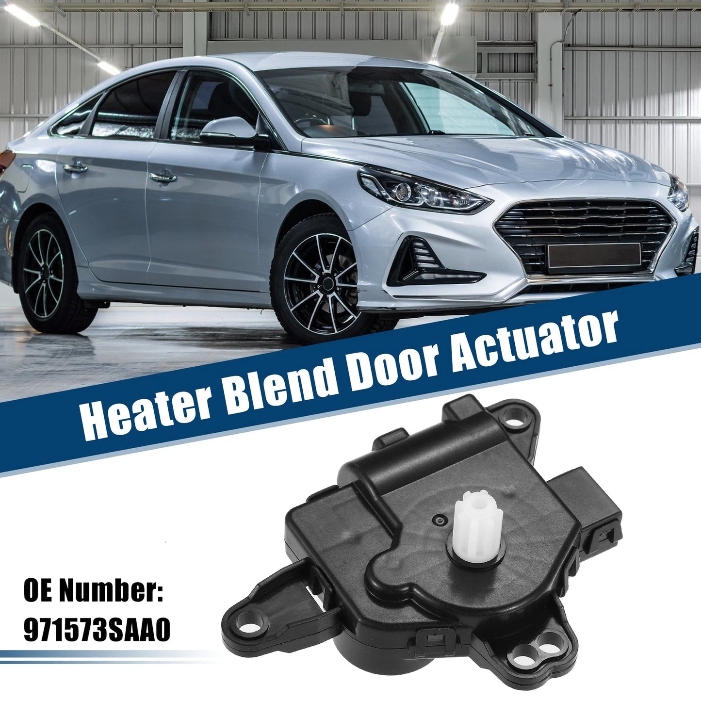 HVAC Heater Blend Door Actuator No.971573SAA0 for Hyundai Azera Elantra Sonata (2006–2018)