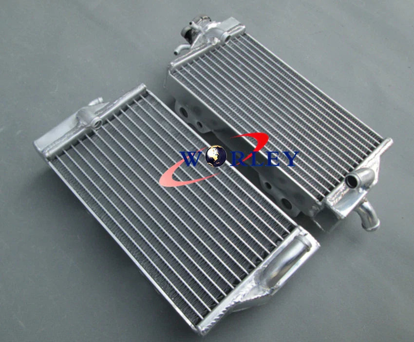 Aluminum Radiator + Red Hose for Honda CR125 CR125R (2002-2003)