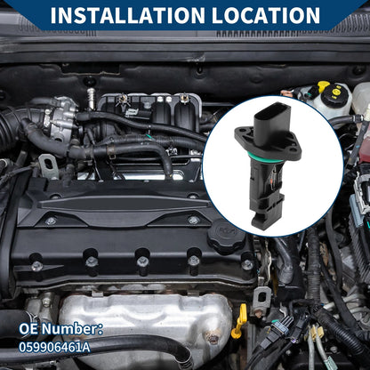Mass Air Flow Sensor for Audi A4 (2000–2006) No. 059906461A