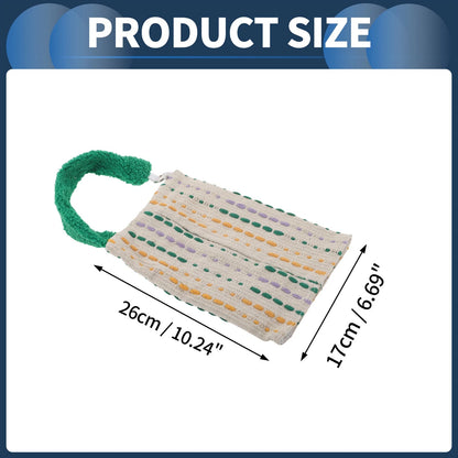 Car Tissue Holder for Universal Fit (10.24"x6.69"x1.18", Green)