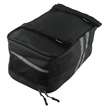 8L PU Material Rear Rack Trunk Bag for Bike Cycles